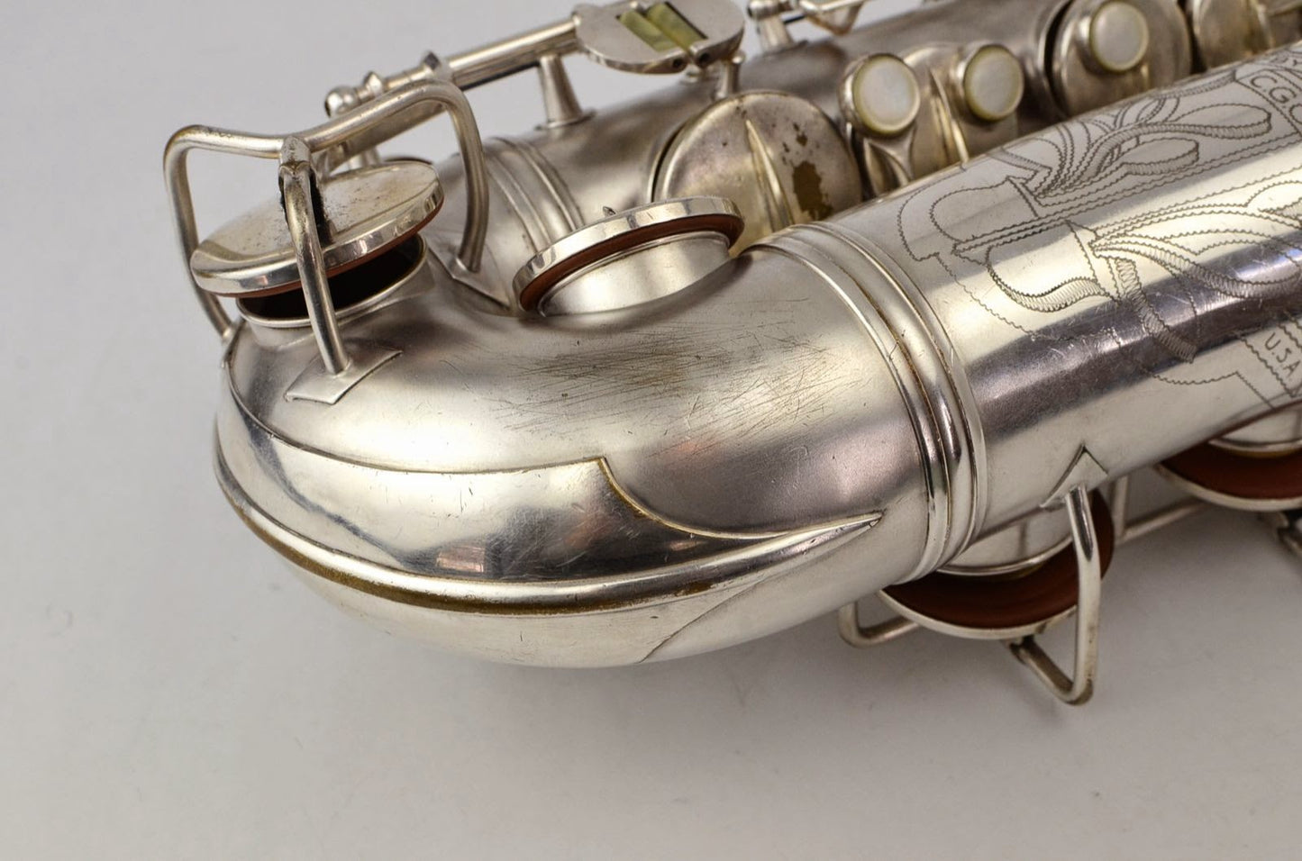 Conn 26M Connqueror Alto Original Silver!