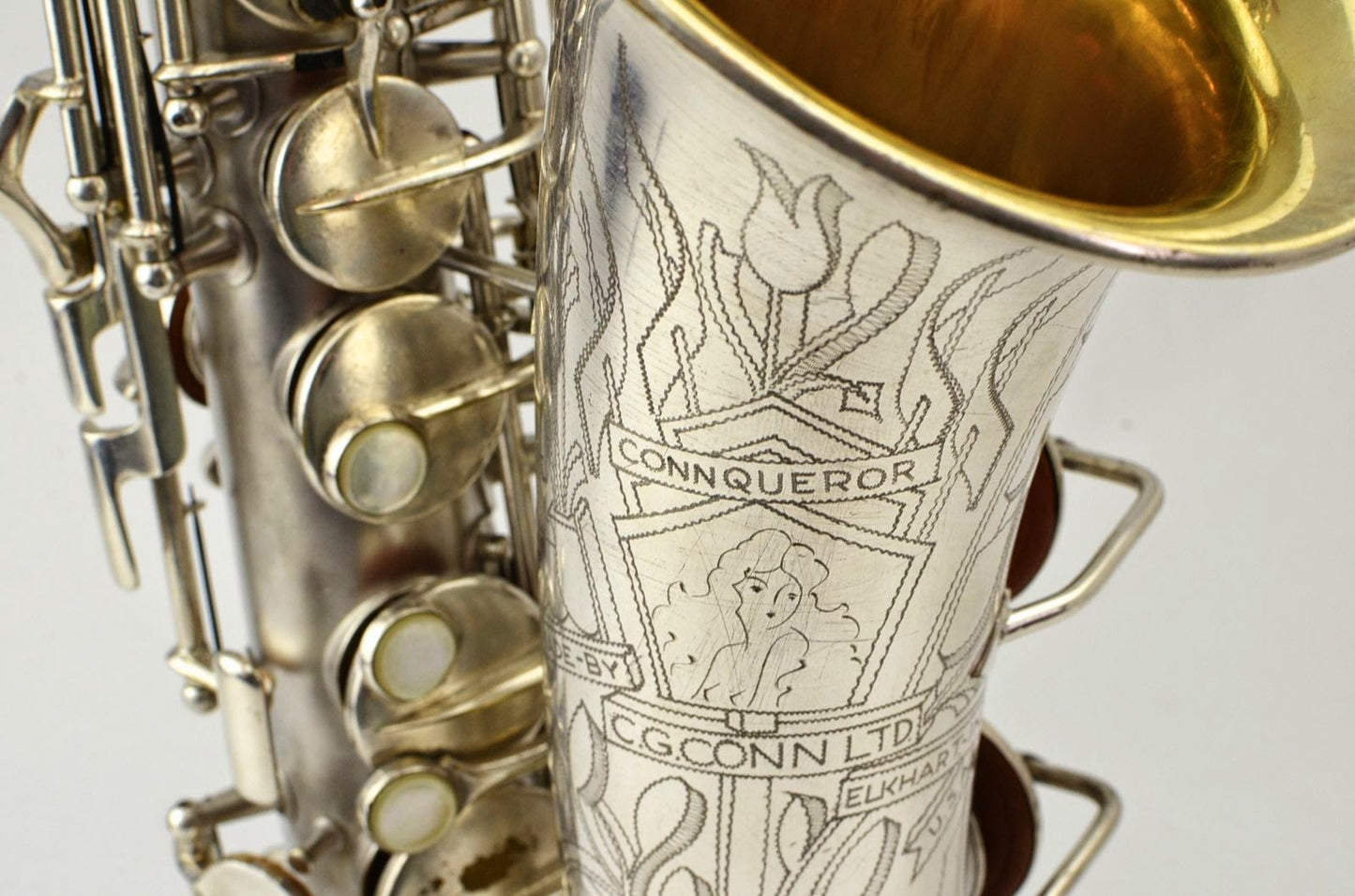 Conn 26M Connqueror Alto Original Silver!