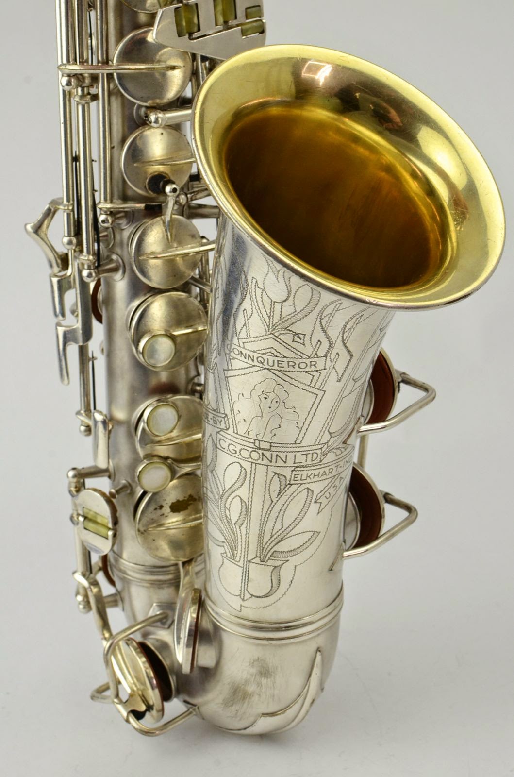 Conn 26M Connqueror Alto Original Silver!