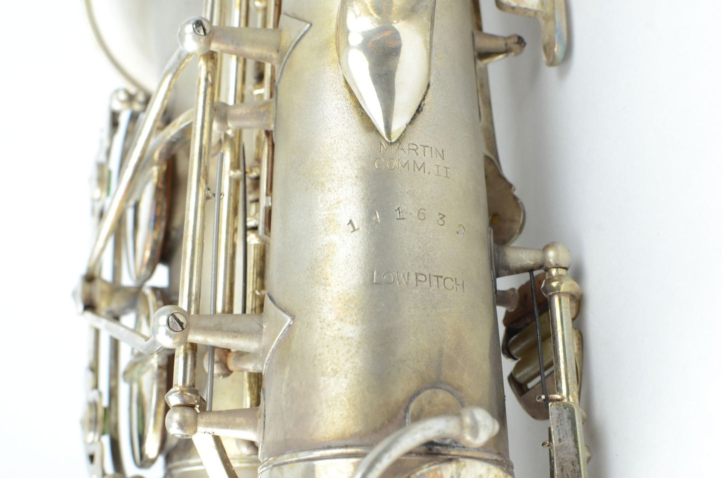 Martin Committee II Alto 141xxx RARE Silver Plate