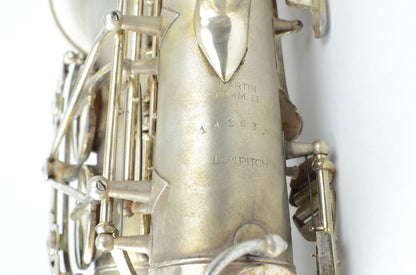 Martin Committee II Alto 141xxx RARE Silver Plate