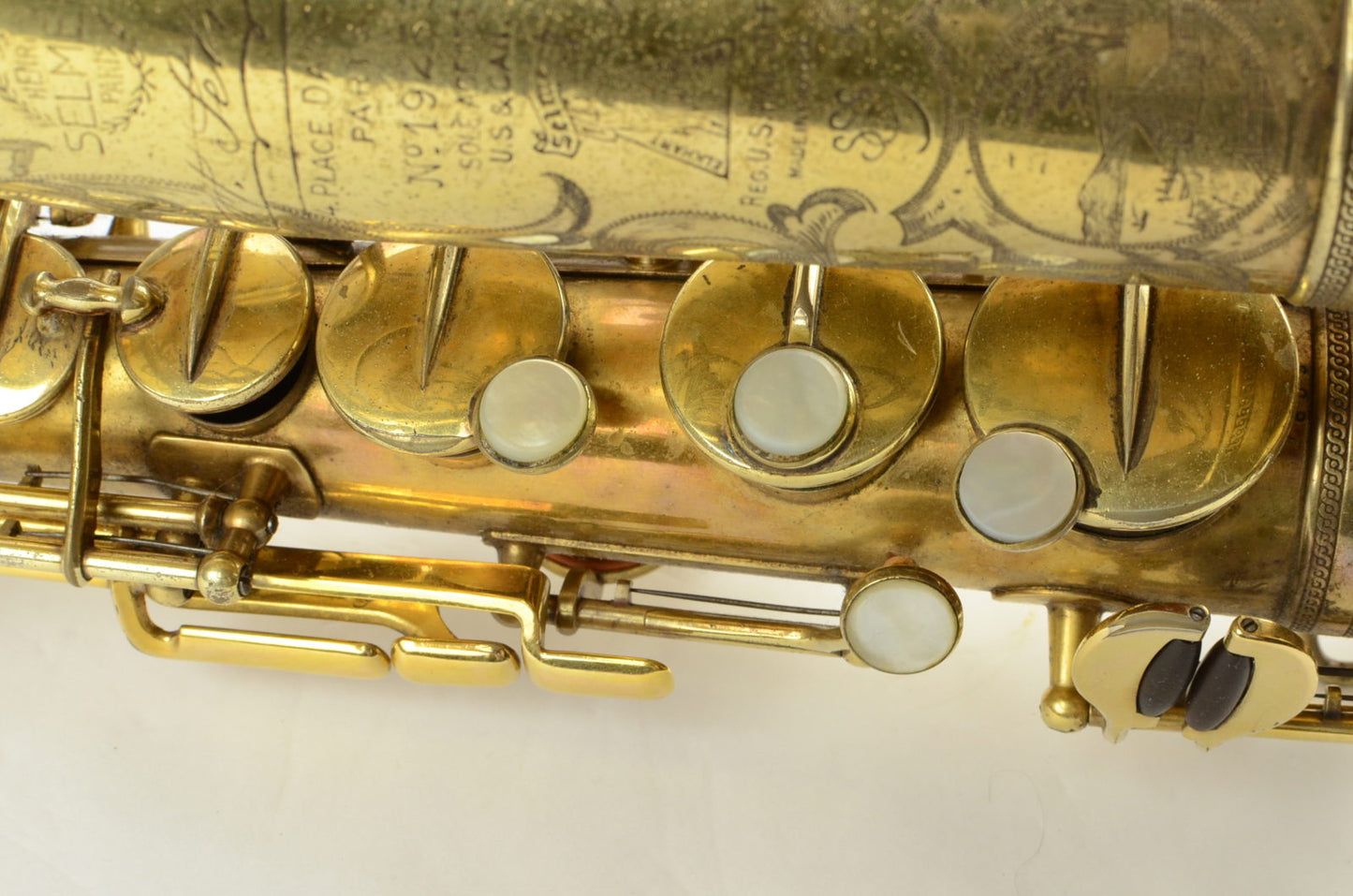 Selmer Radio Improved Alto Gold Plate 19xxx