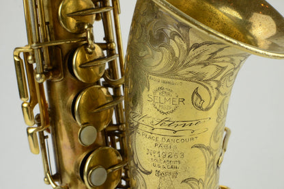 Selmer Radio Improved Alto Gold Plate 19xxx