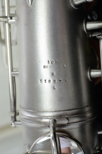 Conn 10M Tenor Saxophone Original Silver Plate 318xxx
