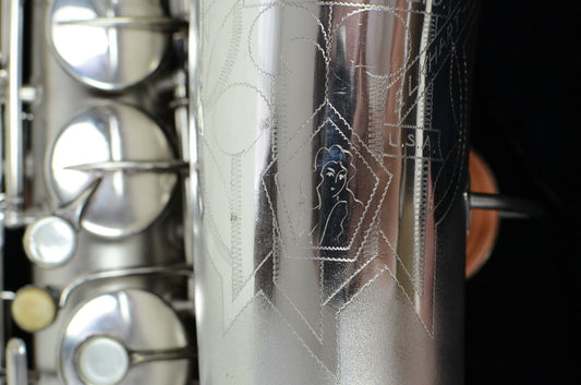 Conn 10M Tenor Saxophone Original Silver Plate 318xxx