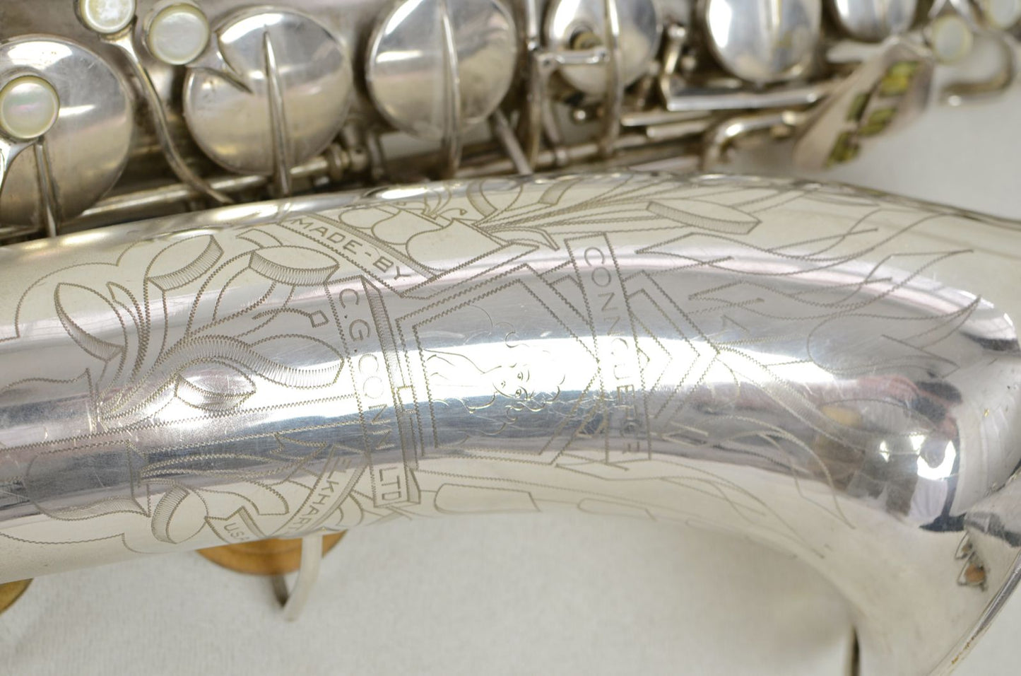 Conn 30M Tenor Saxophone in Silver
