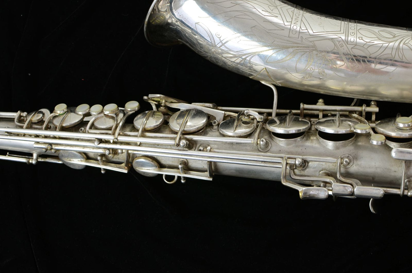 Conn 30M Tenor Saxophone in Silver