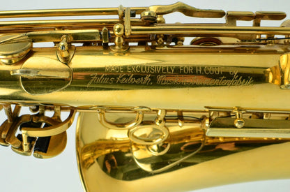 Couf Superba 1 Alto Saxophone Gold Plate 67xxx