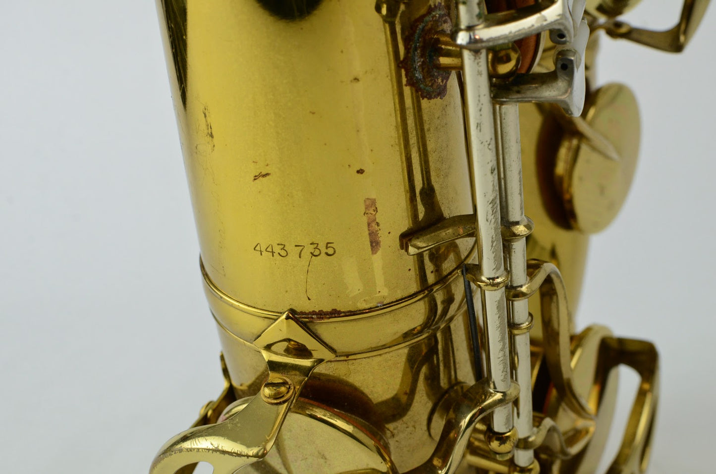 King Super 20 Tenor 443xxx Original Lacquer and Clean!