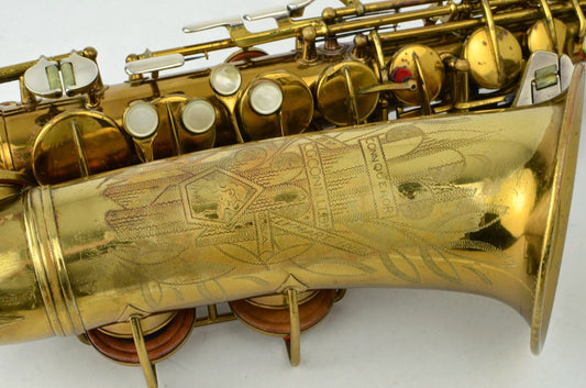 Conn 26M Connqueror Alto Saxophone 271xxx BIG Conn tone!