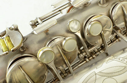 Conn Transitional Alto 250xxx Naked Lady Silver 6M Sweet Vintage