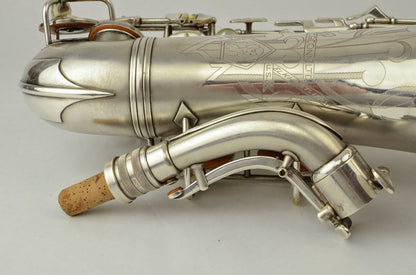 Conn Transitional Alto 250xxx Naked Lady Silver 6M Sweet Vintage