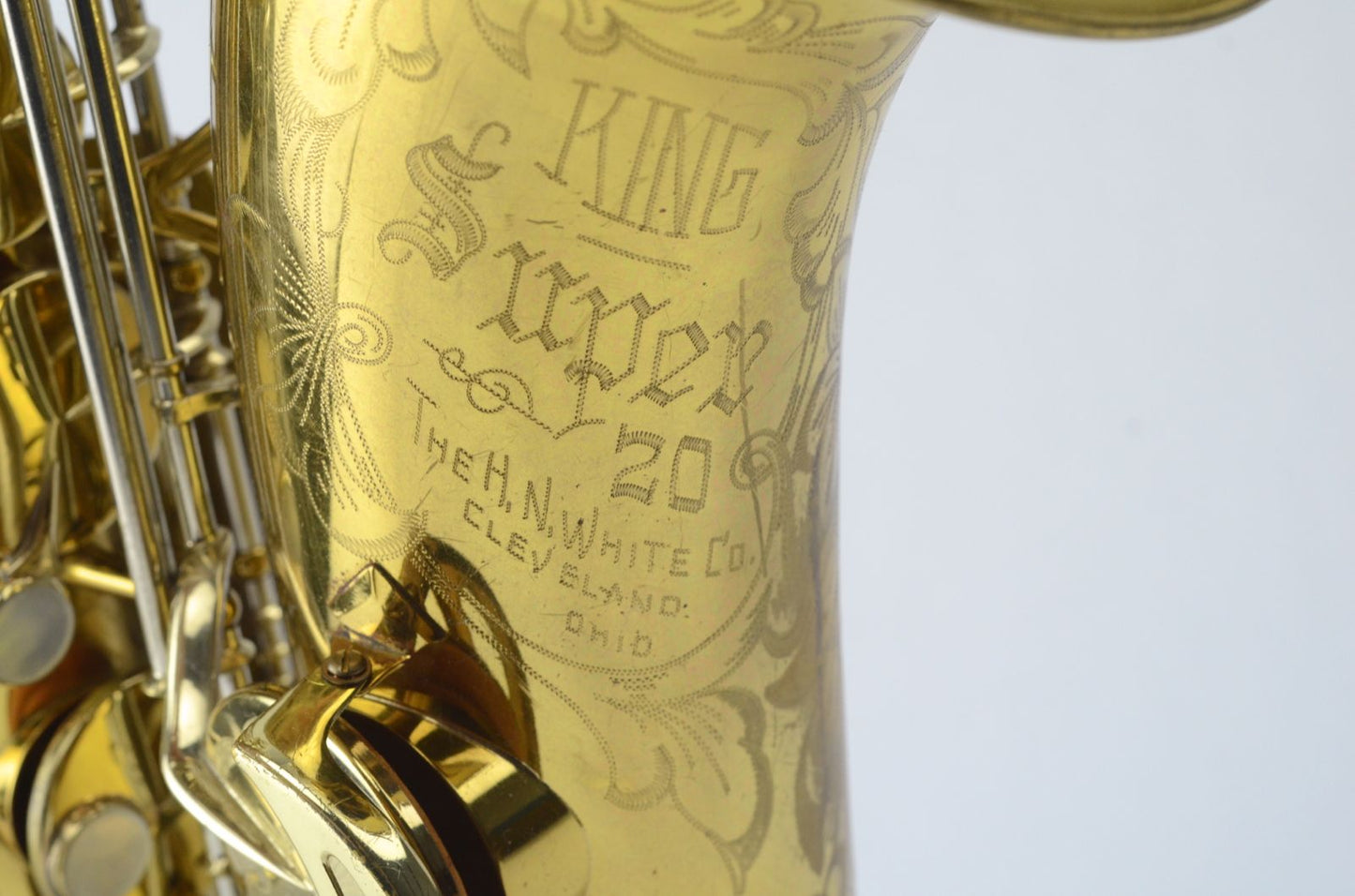 King Super 20 Tenor Saxophone Silver Neck 411xxx