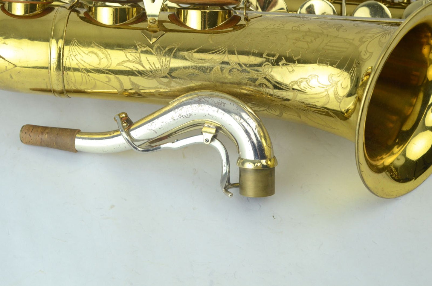 King Super 20 Tenor Saxophone Silver Neck 411xxx