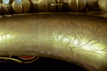 Martin The Martin Baritone Saxophone Fresh Overhaul