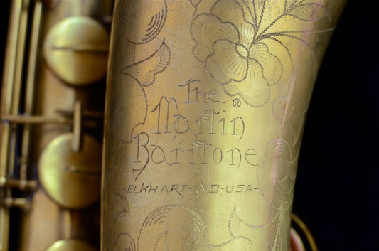 Martin The Martin Baritone Saxophone Fresh Overhaul