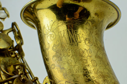 King Super 20 Alto Saxophone 290xxx Original Overhauled!