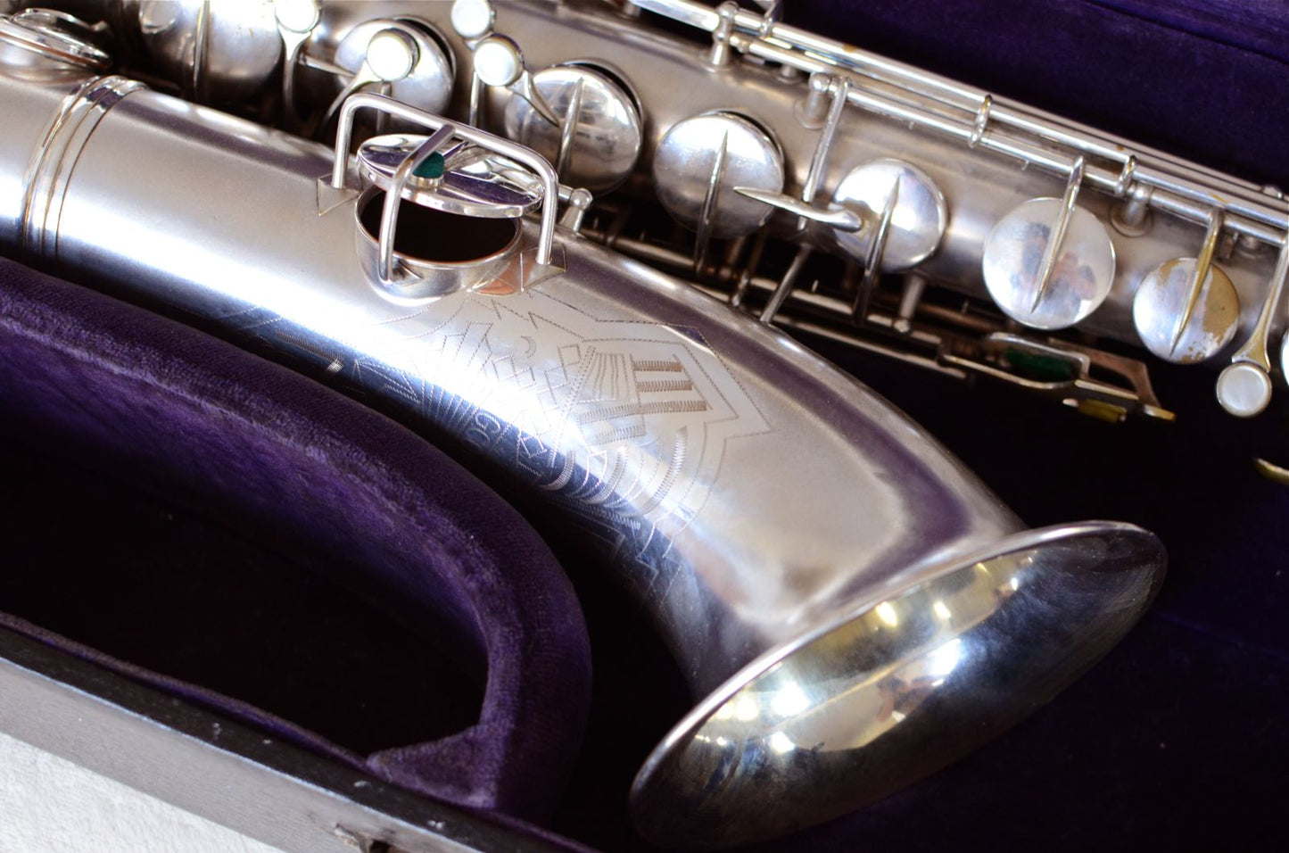 Conn New Wonder II Transitional Tenor Saxophone 250xxx Art Deco