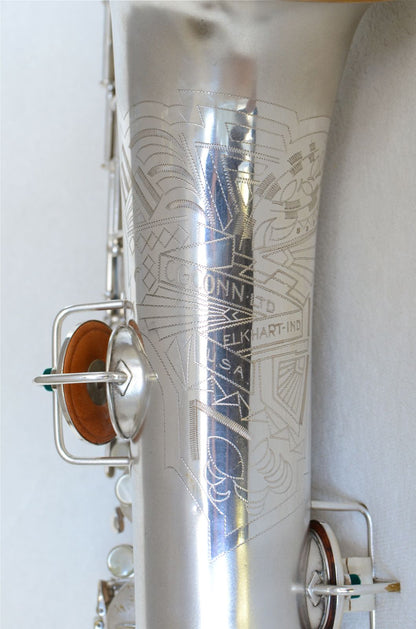 Conn New Wonder II Transitional Tenor Saxophone 250xxx Art Deco