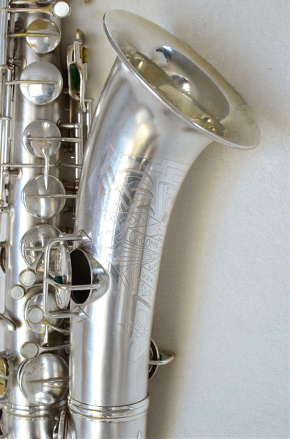 Conn New Wonder II Transitional Tenor Saxophone 250xxx Art Deco
