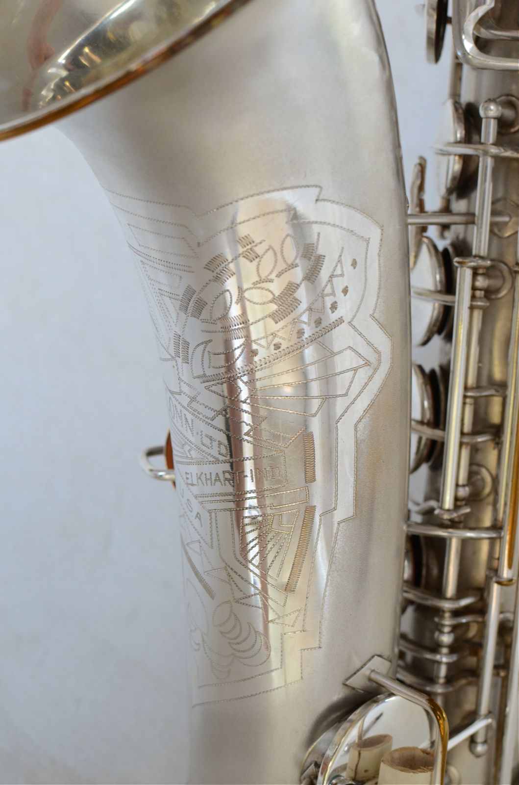 Conn New Wonder II Transitional Tenor Saxophone 250xxx Art Deco