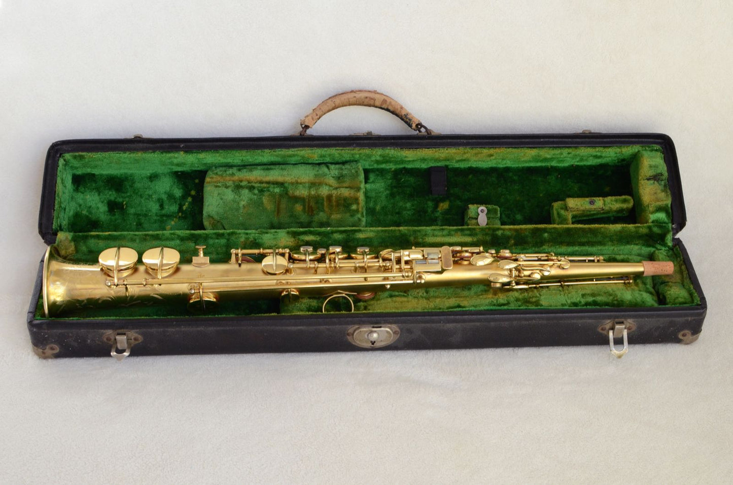 Conn New Wonder II Soprano Sax 184xxx Gold Plated Outstanding!