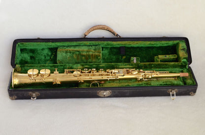 Conn New Wonder II Soprano Sax 184xxx Gold Plated Outstanding!