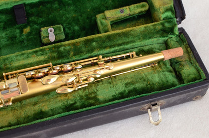 Conn New Wonder II Soprano Sax 184xxx Gold Plated Outstanding!
