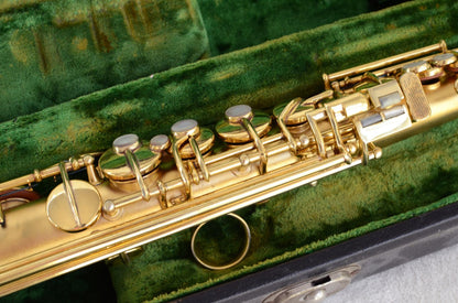 Conn New Wonder II Soprano Sax 184xxx Gold Plated Outstanding!