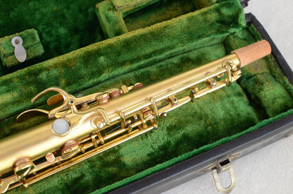 Conn New Wonder II Soprano Sax 184xxx Gold Plated Outstanding!
