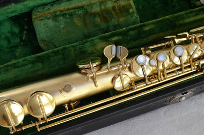 Conn New Wonder II Soprano Sax 184xxx Gold Plated Outstanding!