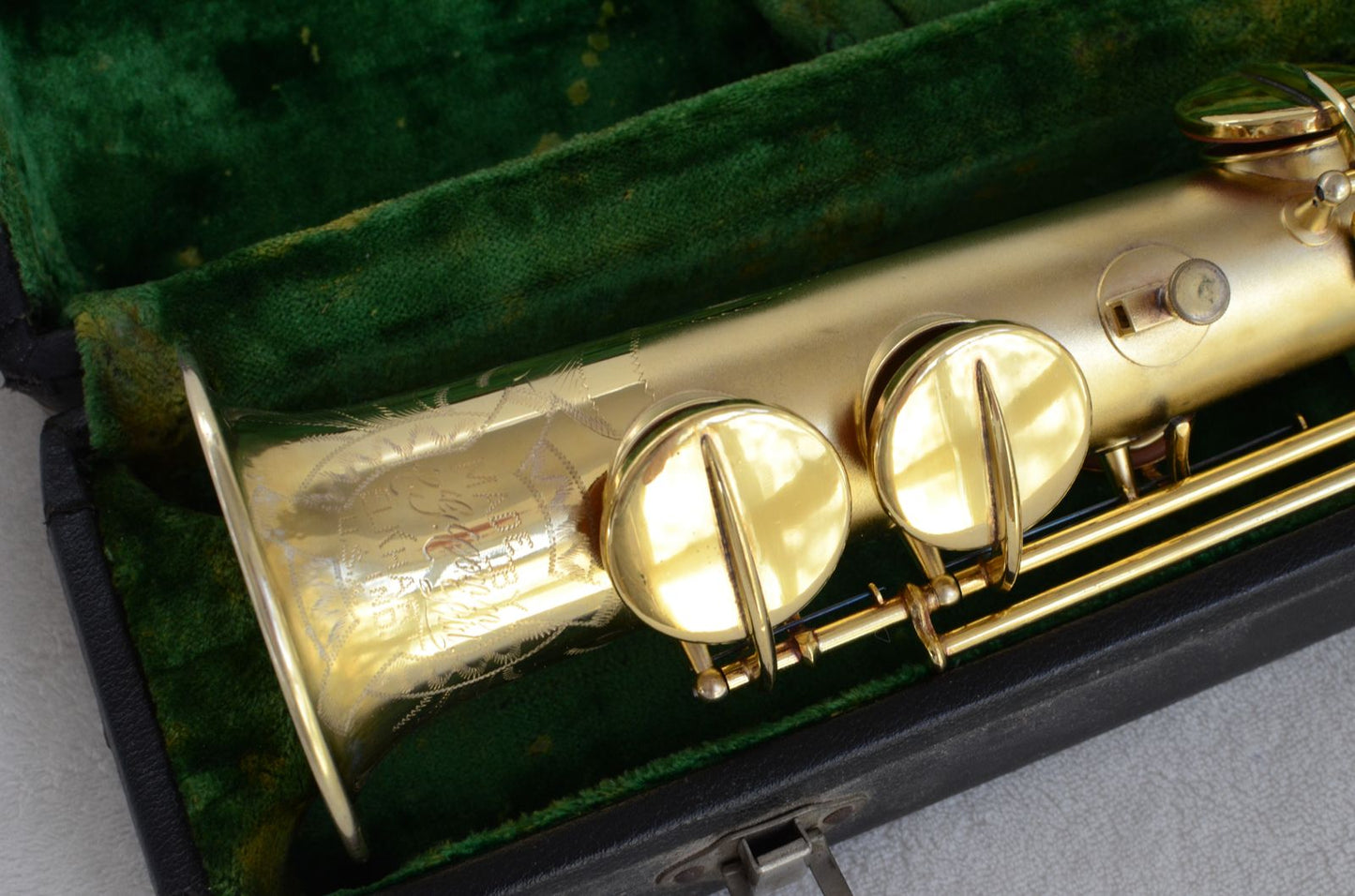 Conn New Wonder II Soprano Sax 184xxx Gold Plated Outstanding!