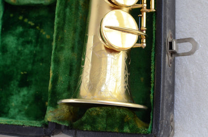 Conn New Wonder II Soprano Sax 184xxx Gold Plated Outstanding!