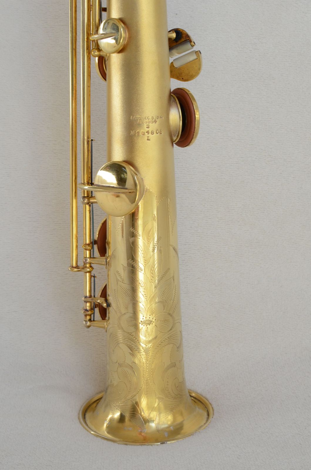 Conn New Wonder II Soprano Sax 184xxx Gold Plated Outstanding!