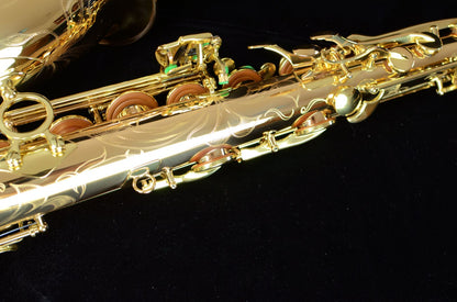 Kessler Custom Handmade Red Brass Tenor Sax Mint