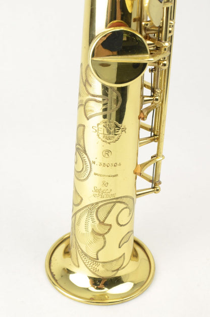 Selmer Super Action 80 Soprano Saxophone 350xxx