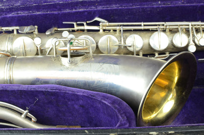 Conn Transitional Silver Art Deco New Wonder II Tenor 238xxx