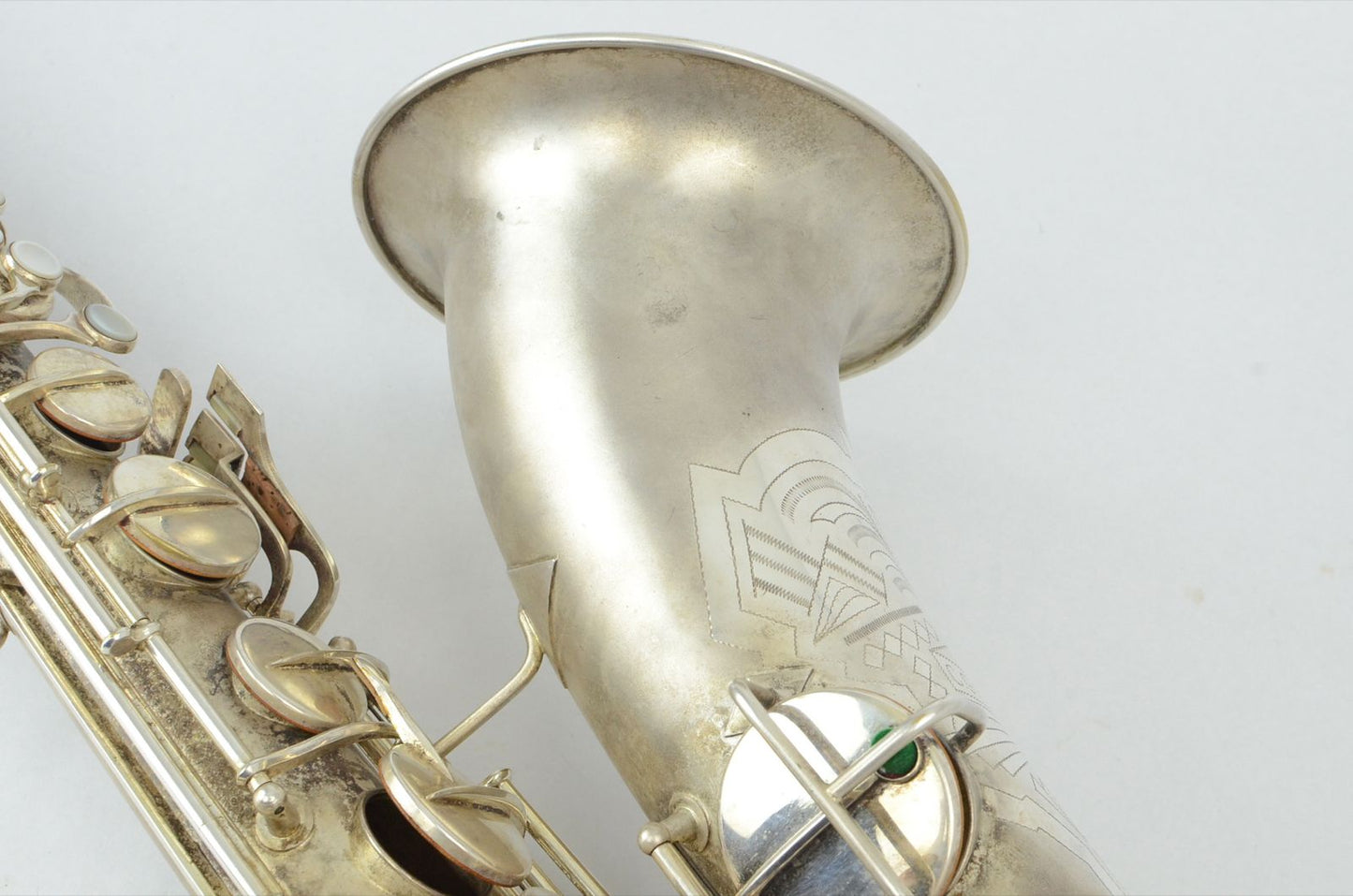 Conn Transitional Silver Art Deco New Wonder II Tenor 238xxx