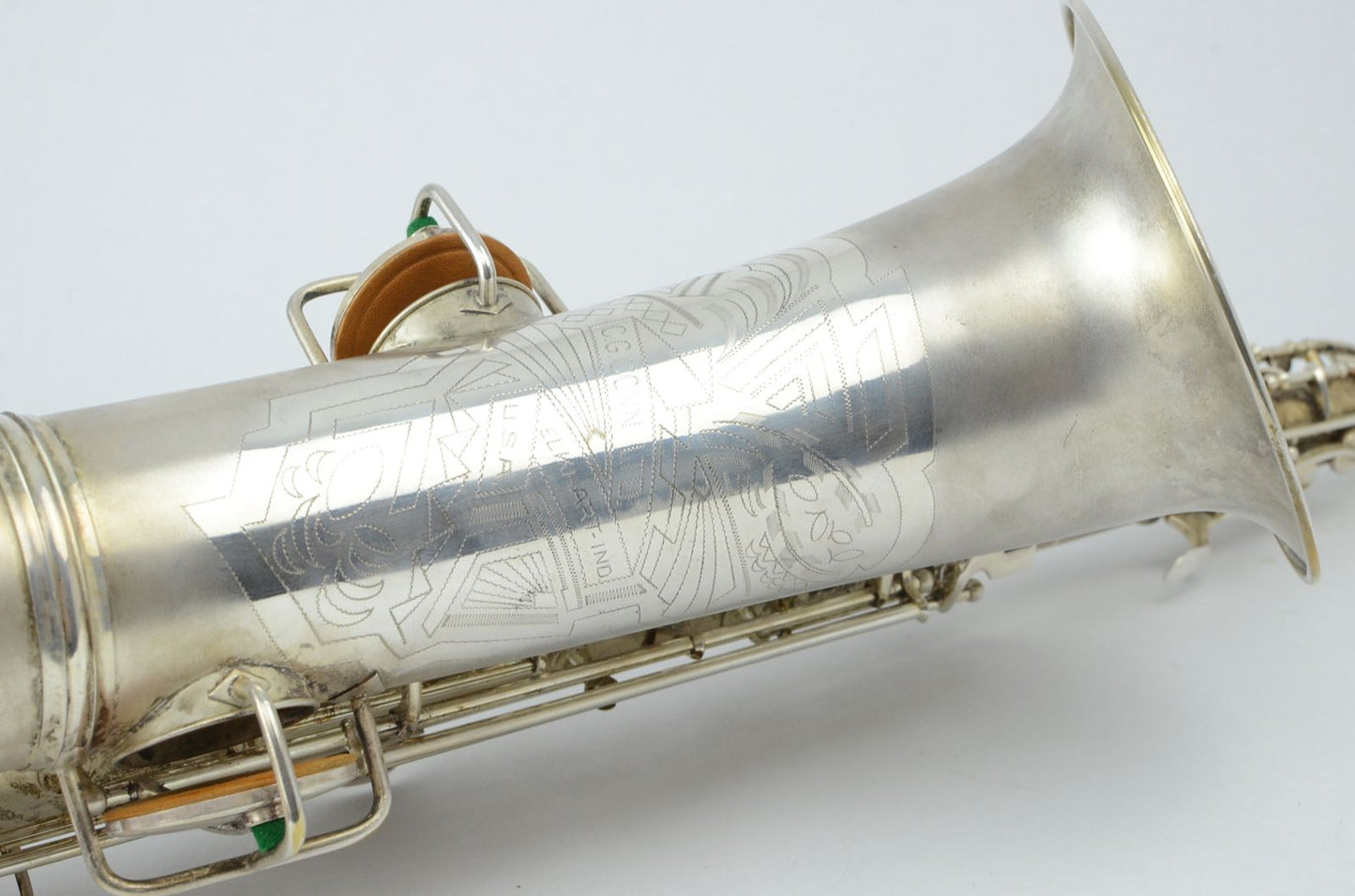 Conn Transitional Silver Art Deco New Wonder II Tenor 238xxx