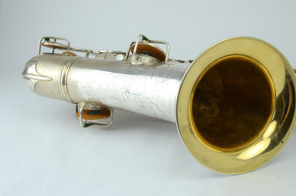 Conn Transitional Silver Art Deco New Wonder II Tenor 238xxx