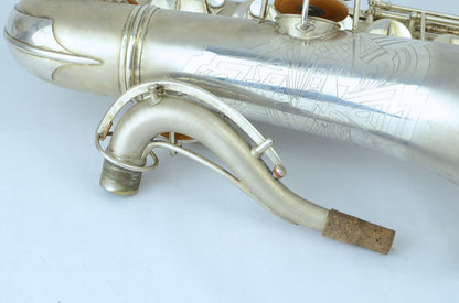 Conn Transitional Silver Art Deco New Wonder II Tenor 238xxx