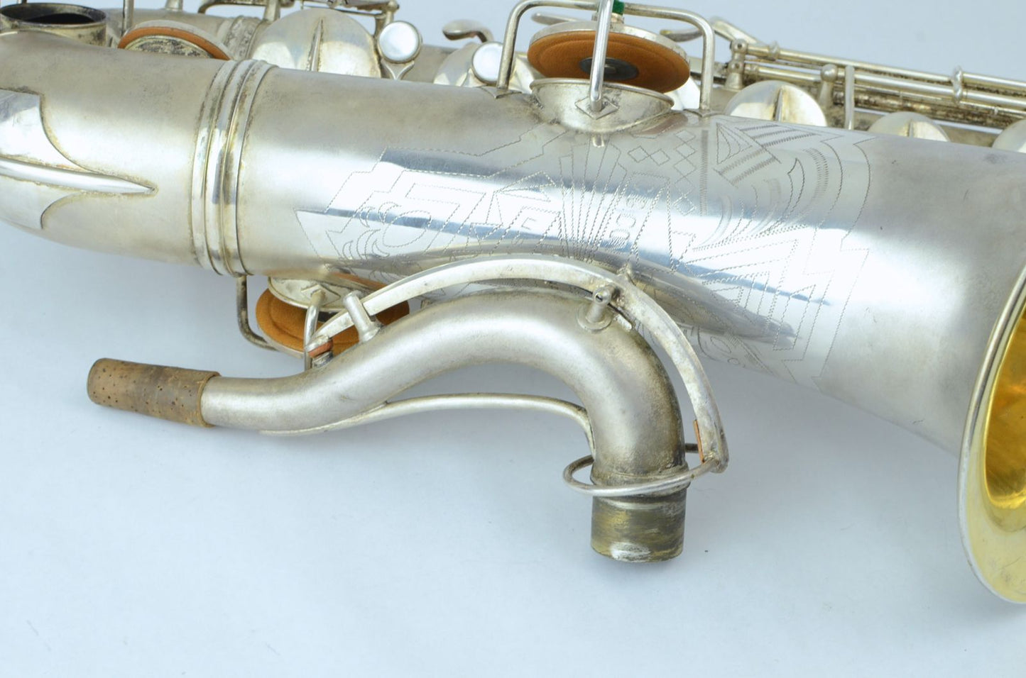 Conn Transitional Silver Art Deco New Wonder II Tenor 238xxx