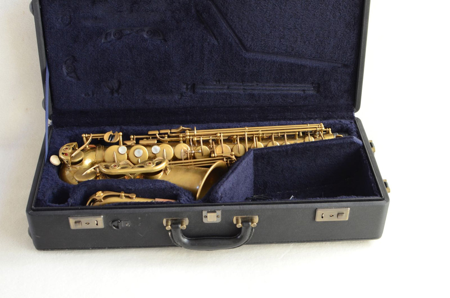 Yamaha Custom Z Alto Saxophone Factory Unlacquered with High F# Excellent Condition