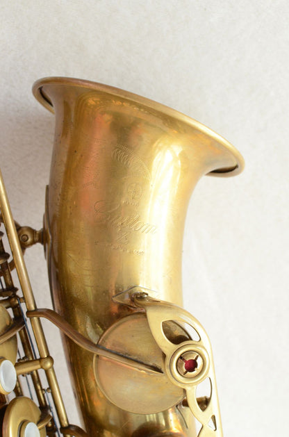 Yamaha Custom Z Alto Saxophone Factory Unlacquered with High F# Excellent Condition