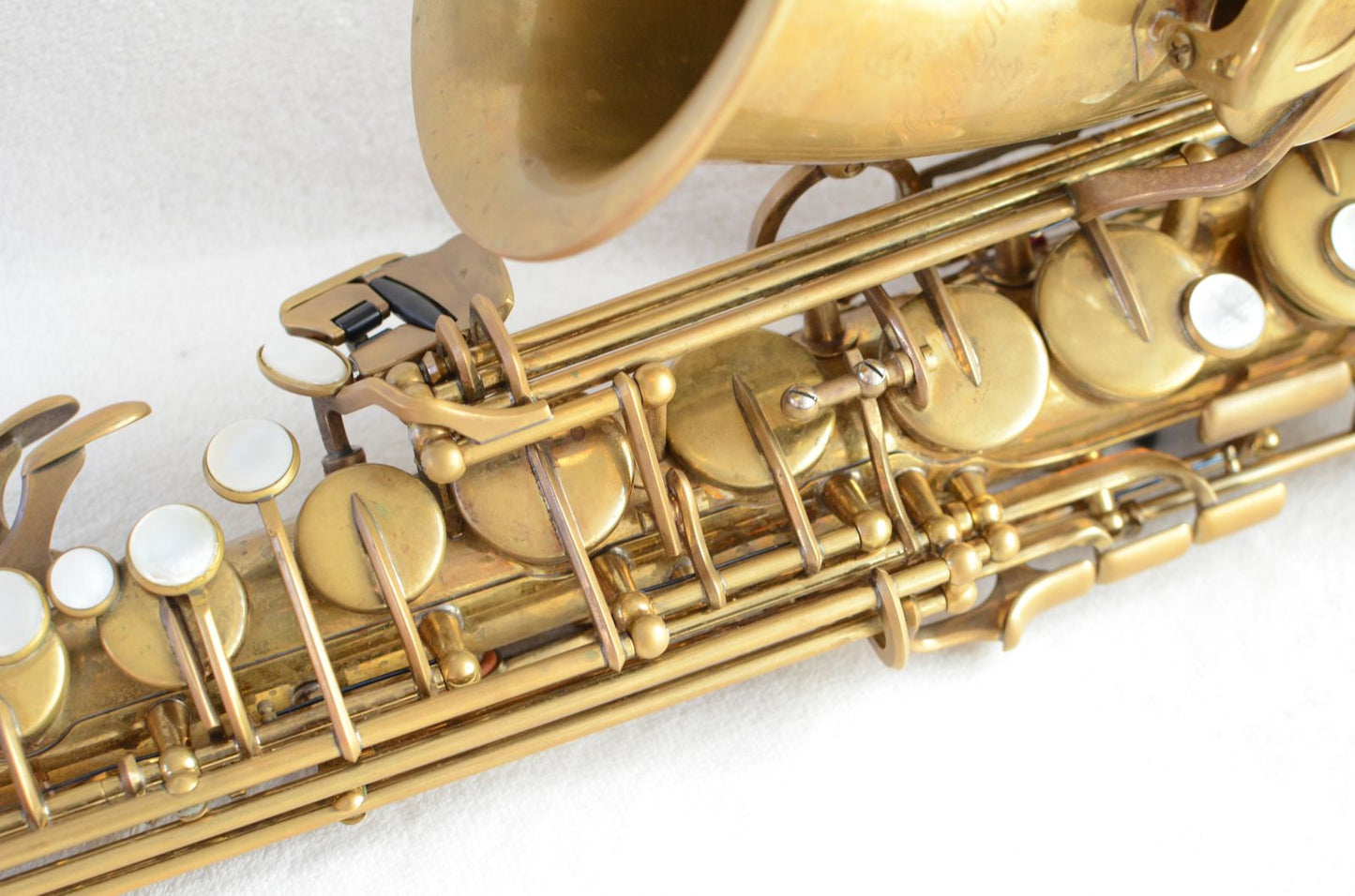 Yamaha Custom Z Alto Saxophone Factory Unlacquered with High F# Excellent Condition