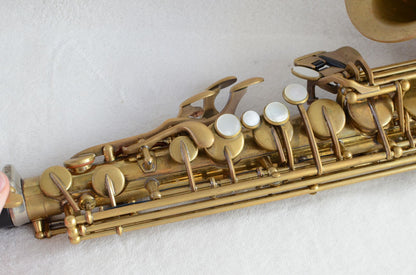 Yamaha Custom Z Alto Saxophone Factory Unlacquered with High F# Excellent Condition