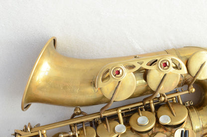 Yamaha Custom Z Alto Saxophone Factory Unlacquered with High F# Excellent Condition