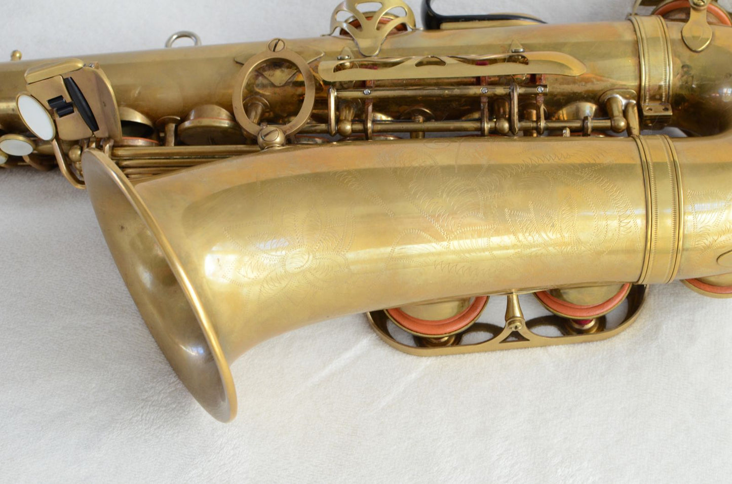 Yamaha Custom Z Alto Saxophone Factory Unlacquered with High F# Excellent Condition