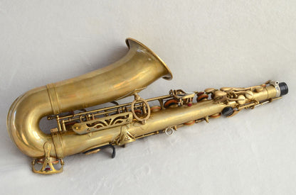 Yamaha Custom Z Alto Saxophone Factory Unlacquered with High F# Excellent Condition