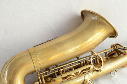 Yamaha Custom Z Alto Saxophone Factory Unlacquered with High F# Excellent Condition